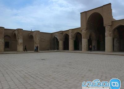 تاریخانه، معماری ساسانی در بنای اسلامی