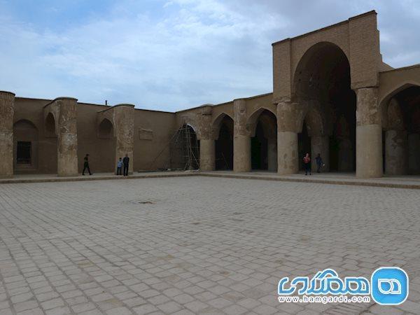 تاریخانه، معماری ساسانی در بنای اسلامی