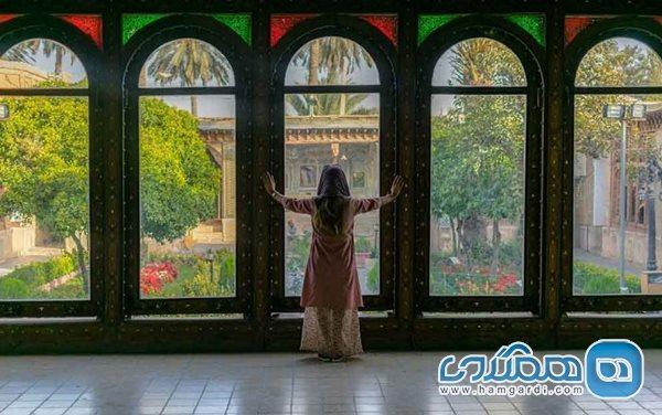 خانه ای در شیراز که هنر دوره قاجار را به خوبی منعکس نموده است